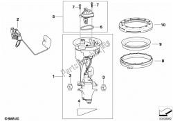 bomba de combustível / sensor de flutuação