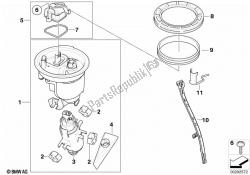 Fuel pump and fuel level sensor