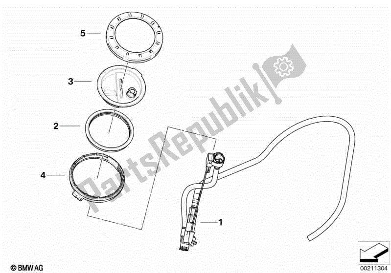 Todas las partes para Bomba De Chorro De Succión Con Líneas de BMW R 1200 GS ADV K 255 2010 - 2013