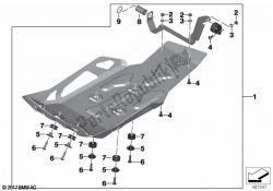 Engine guard, aluminum