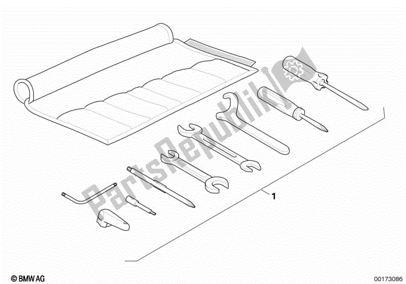 Todas las partes para Herramienta De Coche de BMW R 1200R K 27 2006 - 2010