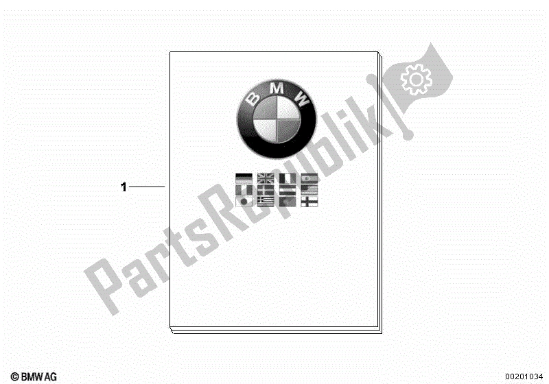 Todas las partes para Instrucciones De Instalación de BMW R 1200R K 27 2006 - 2010