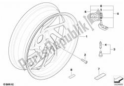 CAST RIM, REAR