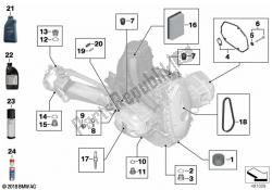 óleo do motor / serviço de manutenção