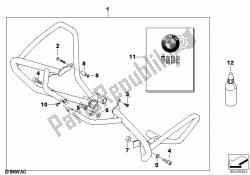 Engine protection bar