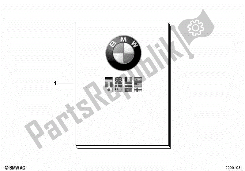 Todas las partes para Instrucciones De Instalación de BMW R 1200R K 27 2011 - 2014