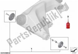 Swinging-fork bearing cover Machined