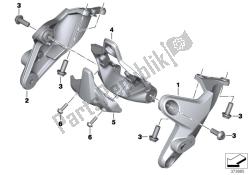 Bracket f instrument cluster