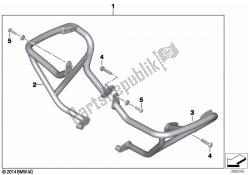 Engine protection bar