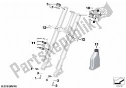 Service of telescopic forks