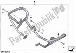 Engine protection bar