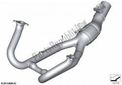 Exhaust manifold, chrome-plated