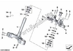 Fork brace, bottom/top