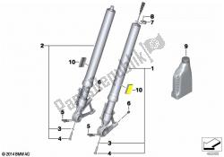 horquillas telescópicas, telelever