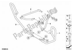 arceau de sécurité moteur, véhicules d'autorité