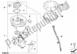 pompa del carburante e sensore del livello del carburante