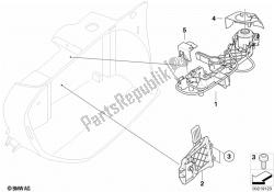 Lock assembly, Top Case 28l