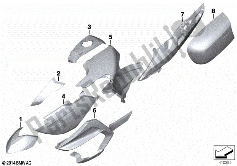 Todas las partes para Partes Preparadas de BMW R 1200 RT K 26 2004 - 2009