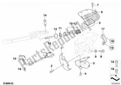 Single parts, clutch fitting