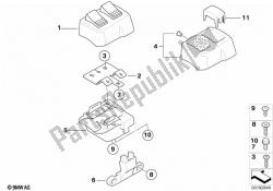 Switch housing, official vehicle