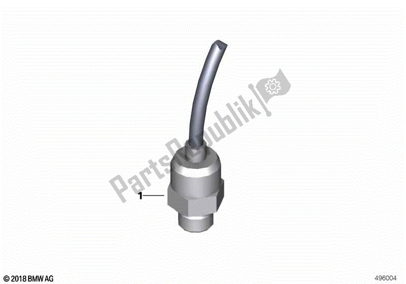 Todas las partes para Sensor De Temperatura, Culata de BMW R 1200 RT K 26 2004 - 2009