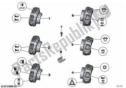 Auxiliary switch, special vehicle