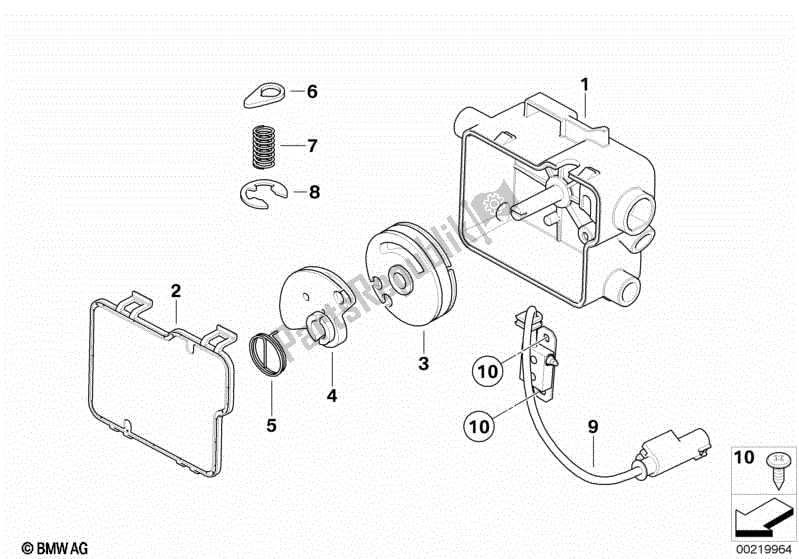 Todas las partes para Distribuidor De Cable de BMW R 1200 RT K 26 2010 - 2013