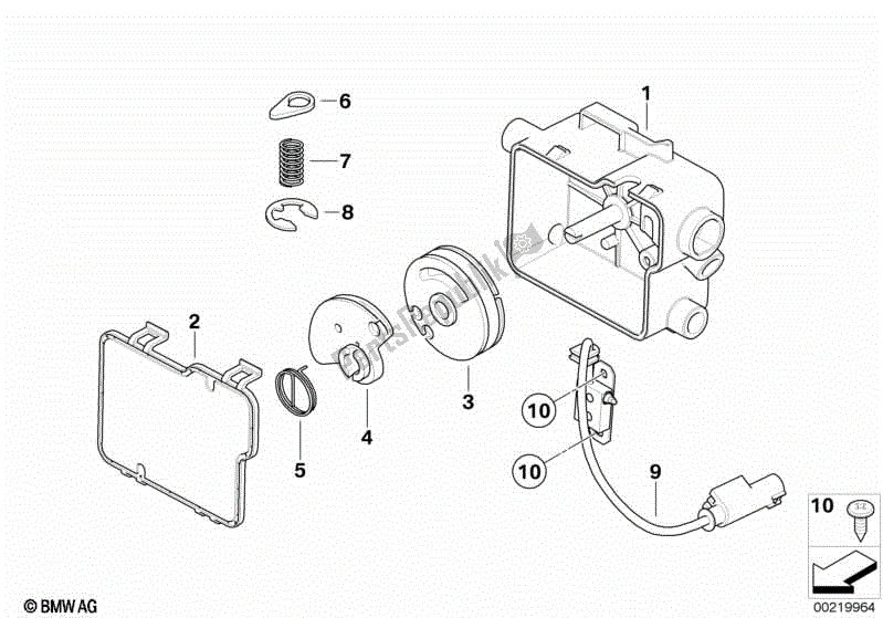 Todas las partes para Distribuidor De Cable de BMW R 1200 RT K 26 2010 - 2013