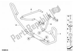 Engine roll bar, authority vehicles