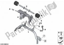 ajustador de asiento vertical del asiento delantero