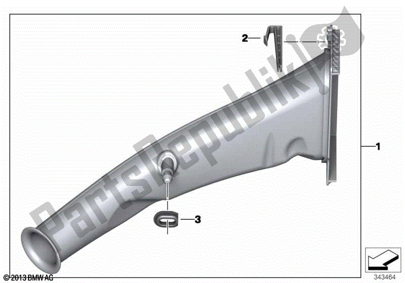 Todas las partes para Colector De Admisión de BMW R 1200 RT K 26 2010 - 2013