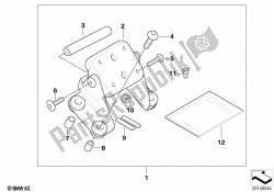 Mounting parts, BMW Navigator & ZUMO