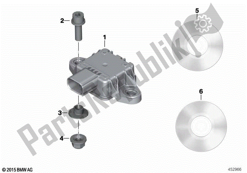 Toutes les pièces pour le Modification Du Mode De Conduite Pro du BMW R 1200 RT K 52 2013 - 2018