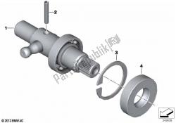 Selector shaft