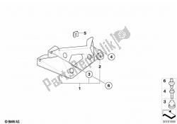 Bracket f instrument cluster