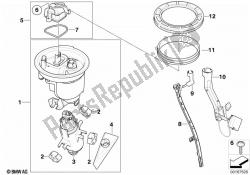 Fuel pump and fuel level sensor