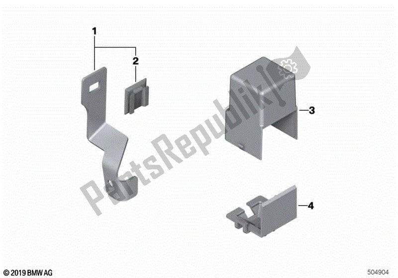 Toutes les pièces pour le Module Relais du BMW R 1200S K 29 2006 - 2007