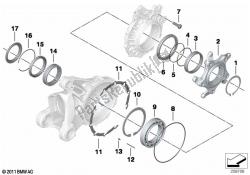 Bearing, ring gear cover with vent