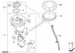 Fuel pump and fuel level sensor