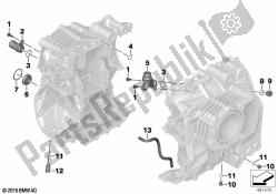 parti di montaggio della carcassa del motore