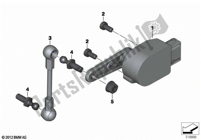 Todas las partes para Sensor De Nivel de BMW R 1250 GS K 50 2018 - 2021