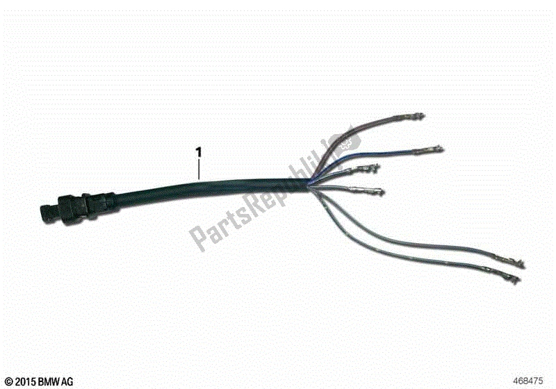 Todas las partes para Cable De Reparación, Puño Del Acelerador de BMW R 1250 GS K 50 2018 - 2021