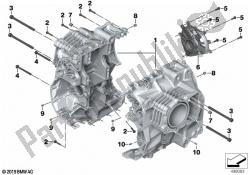 raccord à vis, carter moteur