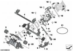 sistema di bloccaggio della panca