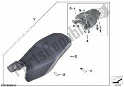 set sella rallye bassa con piastra portabagagli