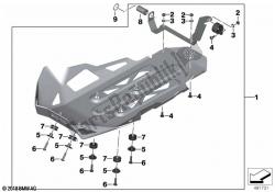 protección del motor, aluminio