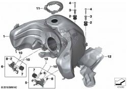 réservoir de carburant / accessoires de montage