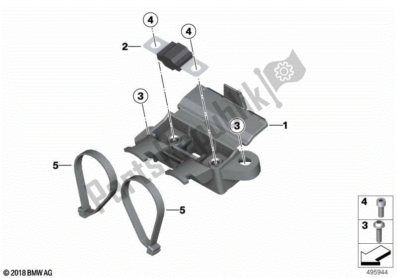 Todas las partes para Portafusibles / Fusible de BMW R 1250 GS Adventure K 51 2018 - 2021