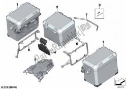 sistema di bagagli r 1200 gs adventure