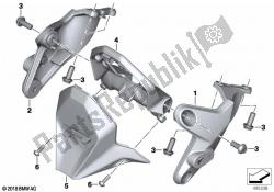 Bracket f instrument cluster